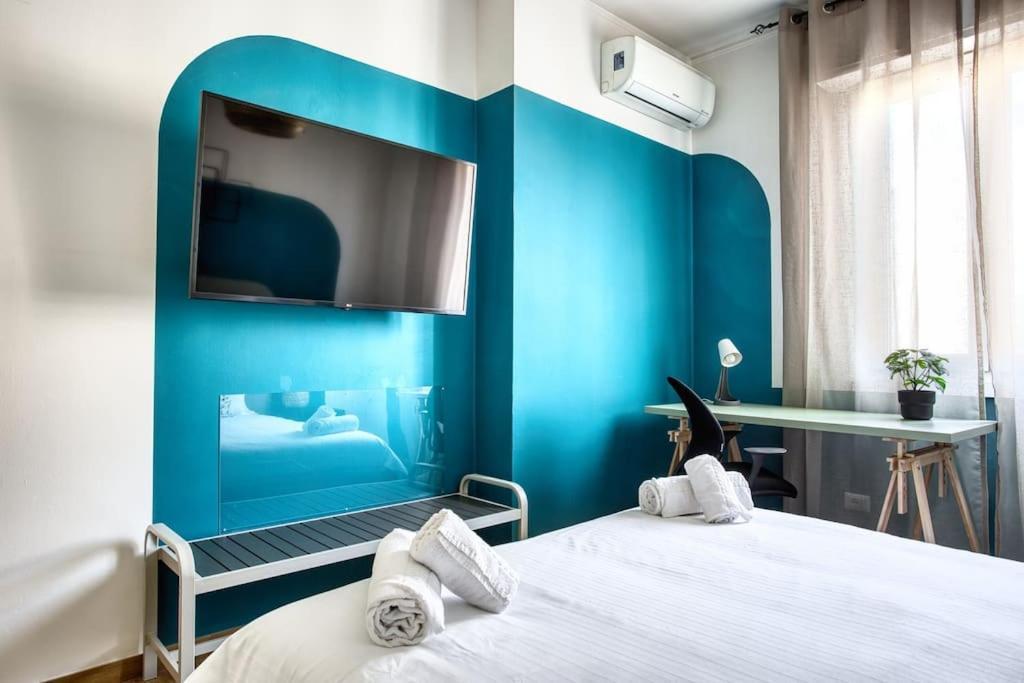 Altido Quirky Flat With Balcony Milano